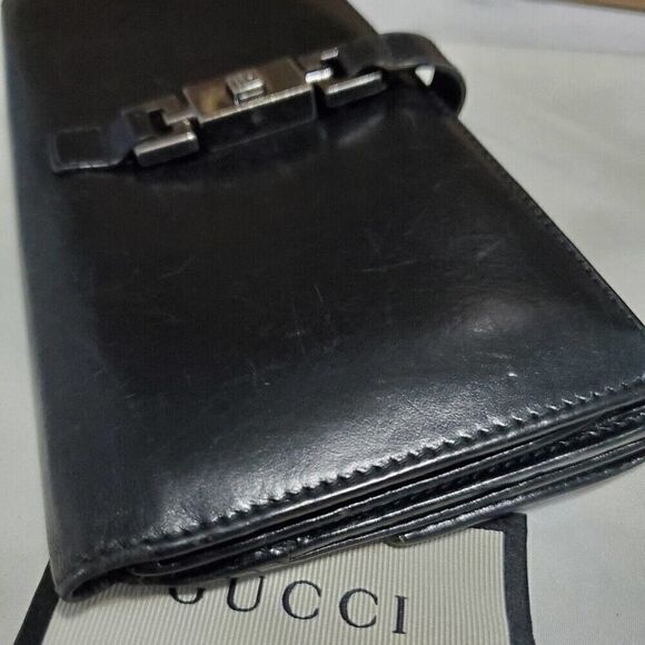 Gucci Black Leather Bifold Wallet. 03515022134. - Picture 4 of 8
